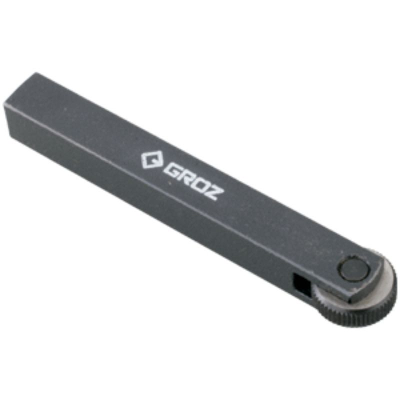 Groz KT03 knurl tool holder with robust construction, ideal for light-duty knurling applications, includes straight knurl.