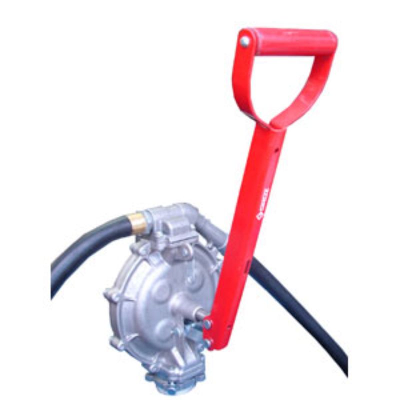 Groz Double Diaphragm Transfer Pump for heavy-duty fuel transfer; 800ml per stroke, ideal for rugged environments.