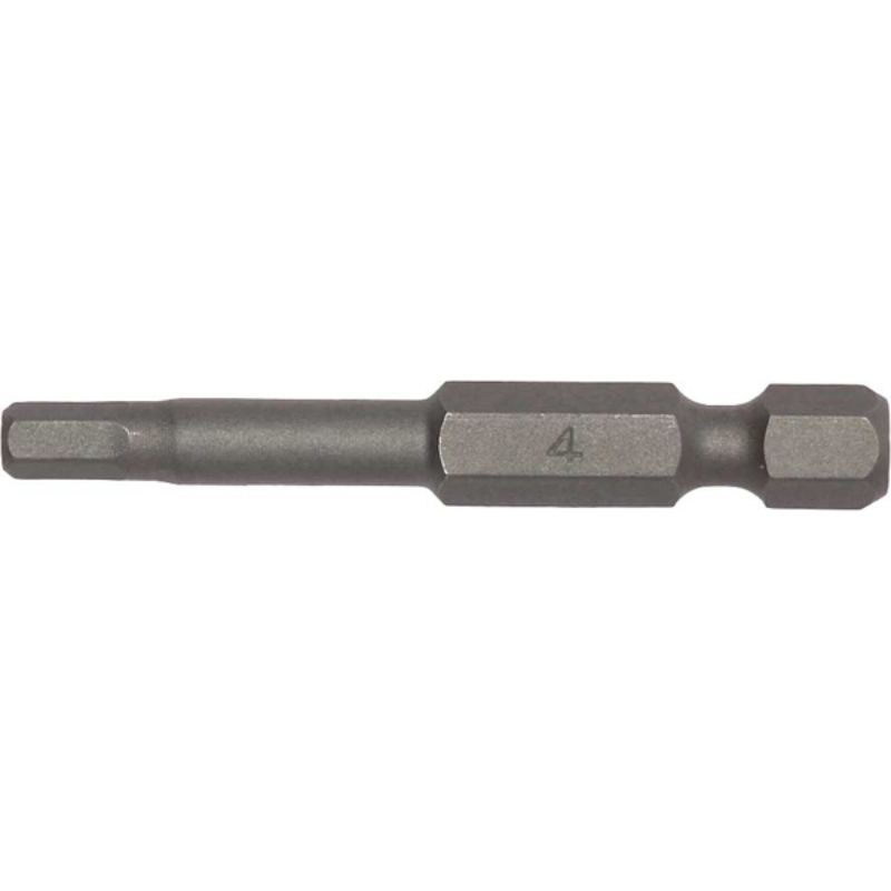 Teng 3pc 1/4in Hex 5mm Hex Bit set, durable 50mm bits for power drills, perfect for automotive and DIY tasks.