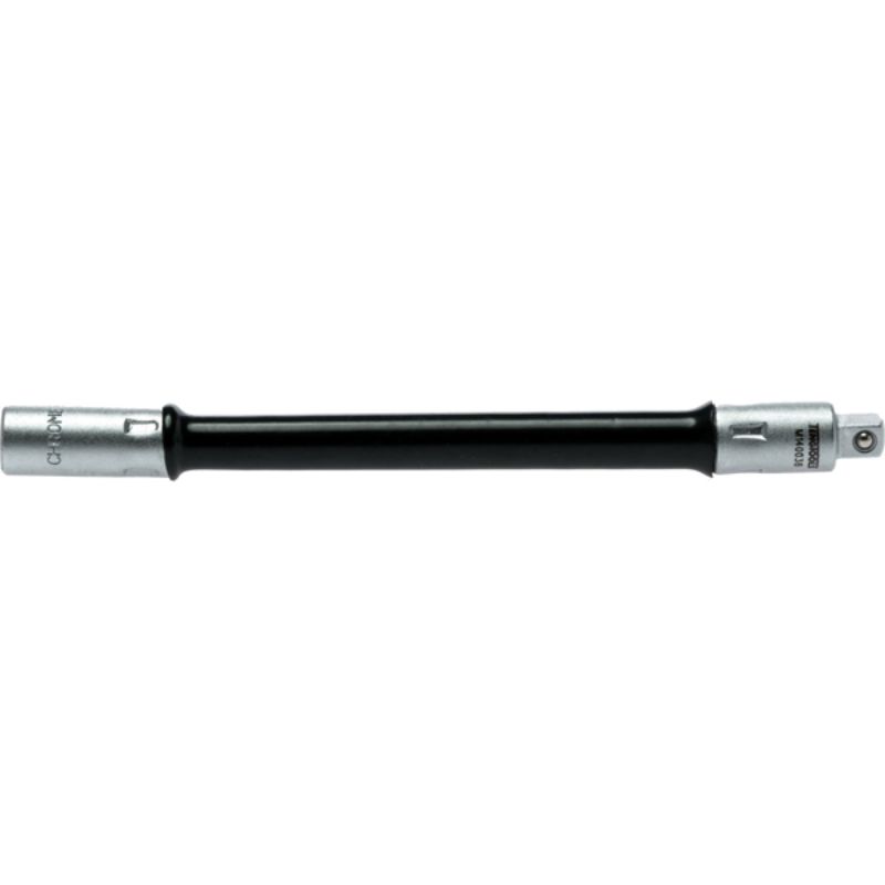 Teng 1/4in Dr. 6in Flex Extension for accessing tight spaces; durable, precise tool for mechanics and DIY enthusiasts.