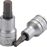 Teng 3/8in Dr. Hex Bit Socket 3/32in, durable alloy steel tool for tight spaces, ideal for automotive and DIY projects.