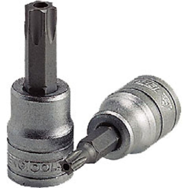 Teng 3/8in drive TX bit socket TPX27, featuring durable materials and precise Torx design for secure fastener grip.