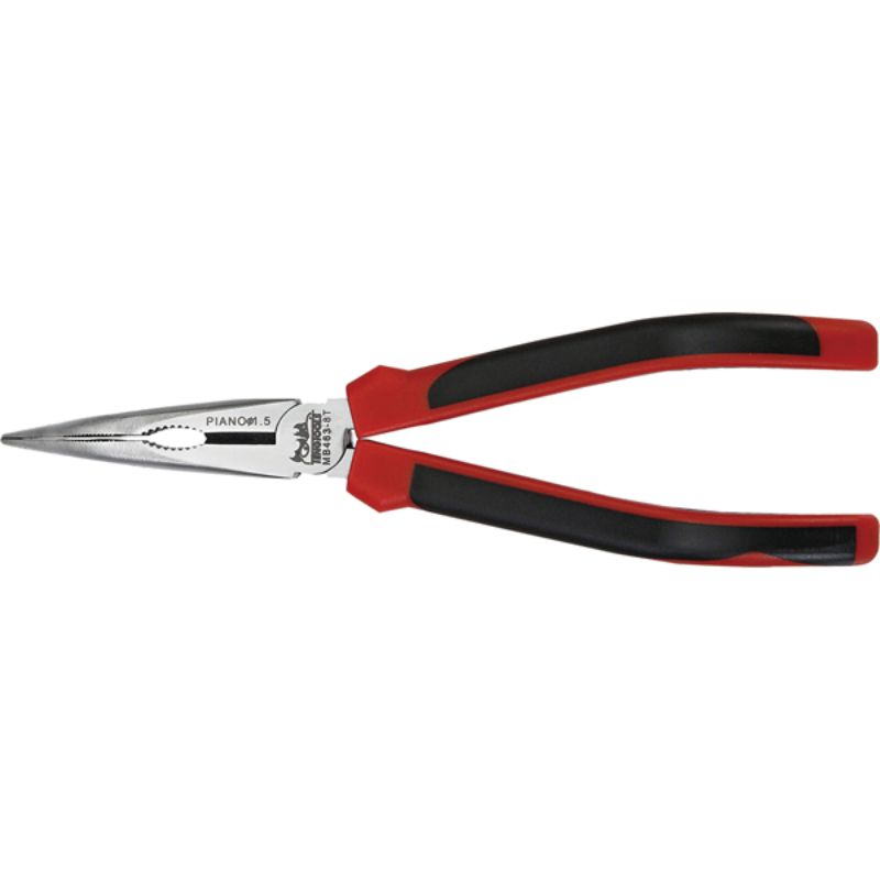 Teng MB 8in TPR 45Deg. Angle Long Nose Plier