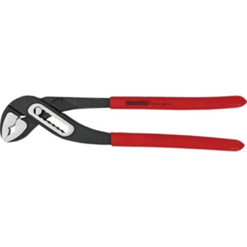 Teng MB 10in Water Pump Plier with chrome vanadium steel, adjustable grip, and ergonomic rubber handles for comfort and control.