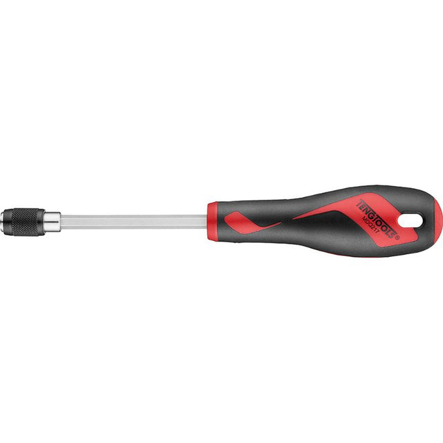 Teng Quick Chuck Bits Driver 217mm with ergonomic handle, quick bit change, and lightweight design for easy use.