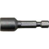 Teng 8mm magnetic nut setter with 1/4 inch hex, 45mm length for secure screw fastening in tight spaces.