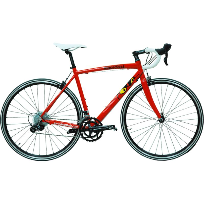 Lightweight 12kg Teng 18 Speed road bike with 53cm alloy frame, perfect for speed, agility, and versatile terrain cycling.