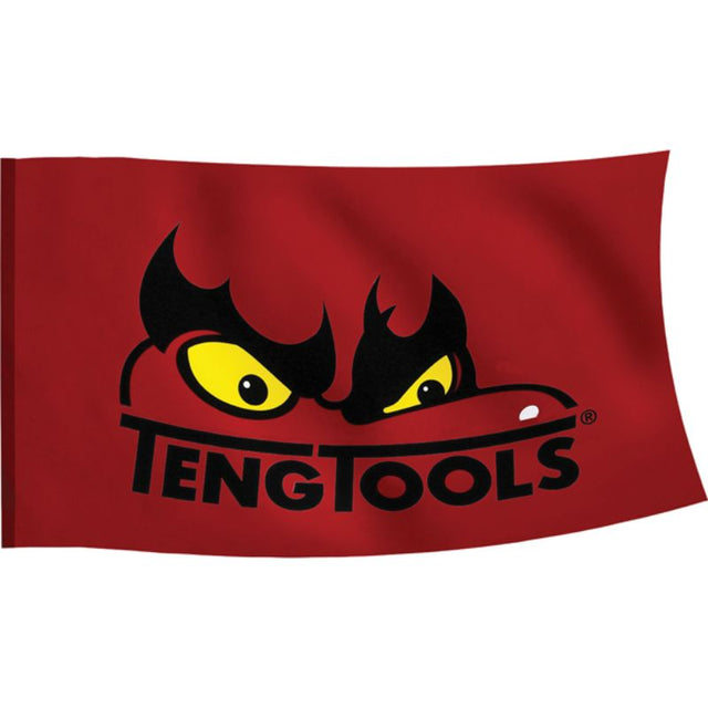 Large, weather-resistant Teng 1.8m x 3.0m flag for outdoor events, sports, and promotional displays with vibrant colors.