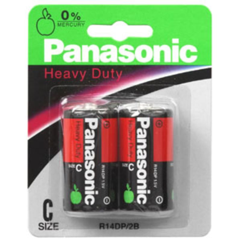 Panasonic C Battery Heavy Duty (2pk)