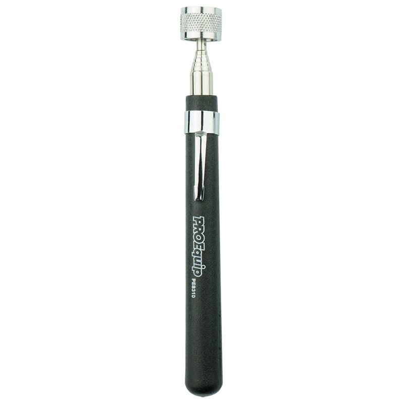 ProEquip Telescopic Magnetic Pick Up Tool extending from 165mm to 840mm; lifts up to 2lb for retrieving metal objects.