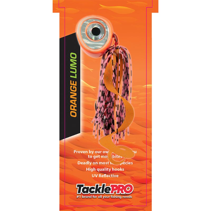 TacklePro Kabura Lure 100gm - Orange Lumo