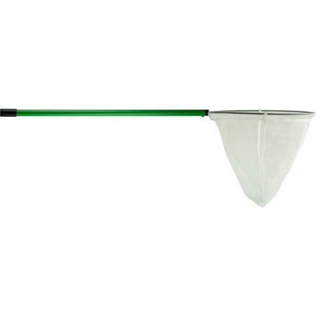 Kids fishing net featuring a durable design, gentle for fish, with a 270mm x 250mm opening and ergonomic 500mm handle.