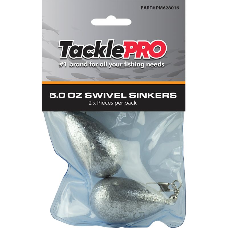 TacklePro Swivel Sinker 5.0oz - 2pc