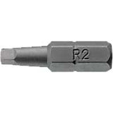 Teng 3pc 1/4in Hex ROB#3 Bit set, 25mm length, durable and precise, ideal for power tools and tight spaces.