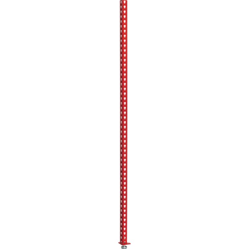 Teng RSG System 2m Upright with Hardware, featuring adjustable feet for stability in modular racking solutions.