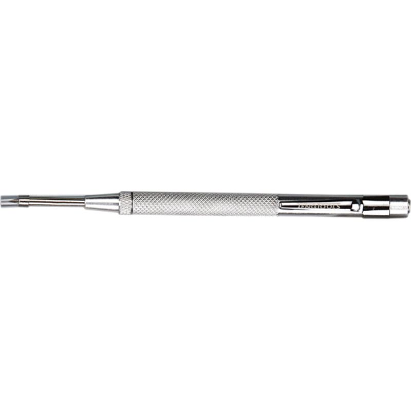 Durable Teng K5 Scriber with hard metal point and knurled handle for precise marking on various surfaces.