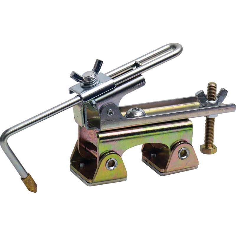 Stronghand Magnetic Grasshopper 15 KG: A magnetic welding tool with a spring-loaded arm and V-Pad base for secure holding and maximum clearance.