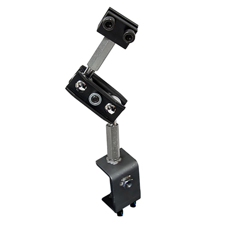 Fully adjustable Stronghand Third Hand Modular Clamp, securely holding workpieces at any angle for welding precision.