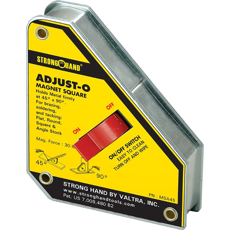 Stronghand Adjust-O Magnet Square 45/ 90deg. 30 KG