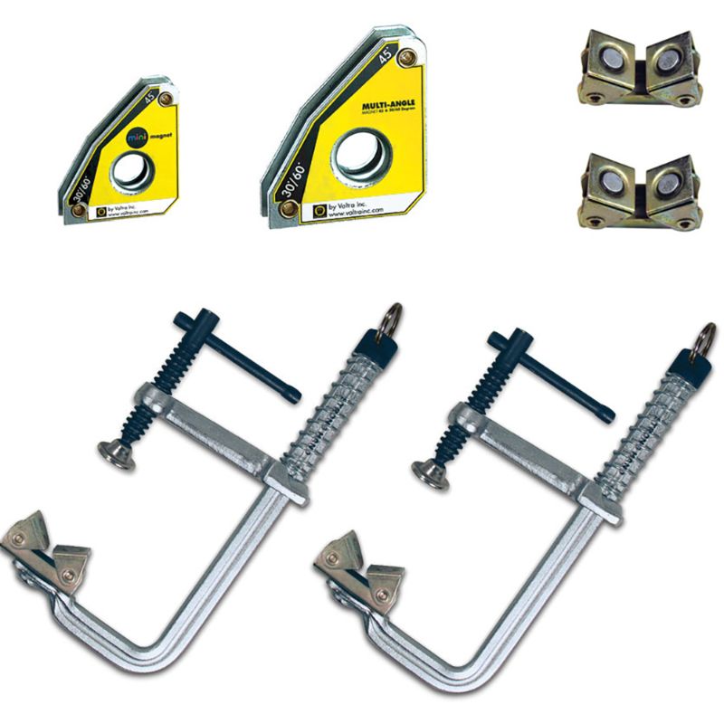 Stronghand Nomad Economy Tool Kit with versatile clamps and positioning tools for efficient DIY and professional projects.