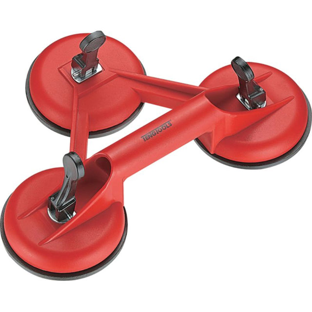 Teng 118mm Suction Lifter with three cups, 120kg capacity, designed for lifting glass and marble safely and efficiently.