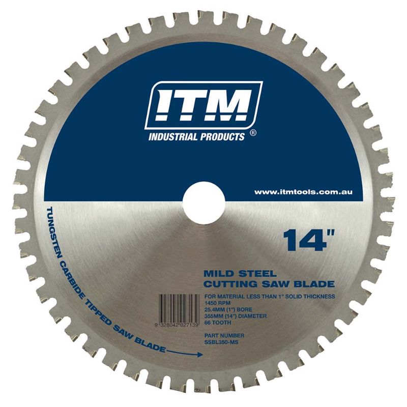 ITM 350mm TCT Mild Steel Cutting Blade 66T