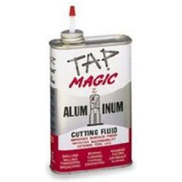 Tap Magic 125ml Sprout Top Can for precision cutting of aluminium, enhances efficiency, cools rapidly, extends tool life.