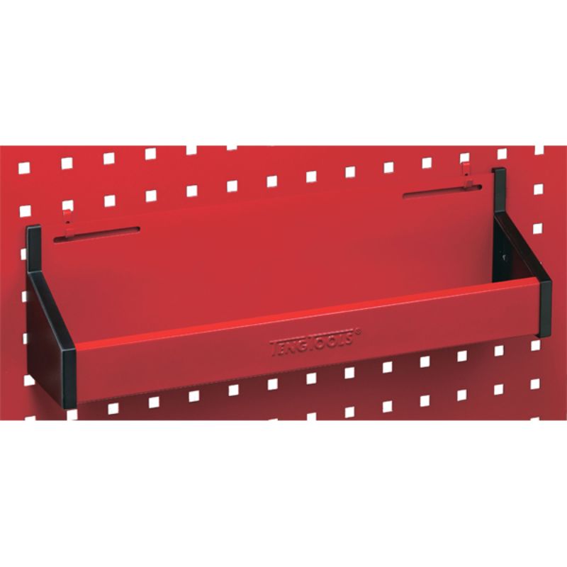 Teng Hook-On Steel Tool Tray, 230x100x140mm, durable organizer for tools and equipment, hooks onto tool panels for easy access.