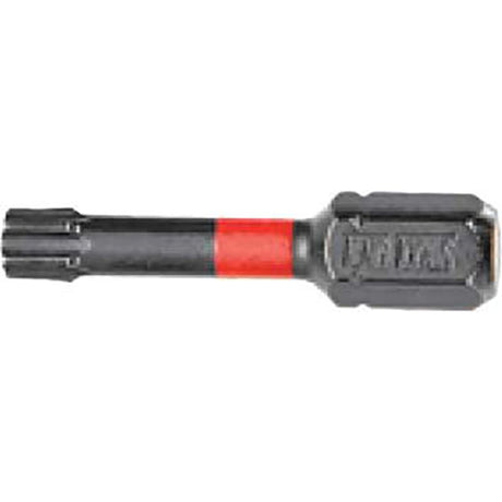 Teng TX15 impact screwdriver bit, 1/4 inch drive, 30mm length, designed for various DIY and professional tasks.