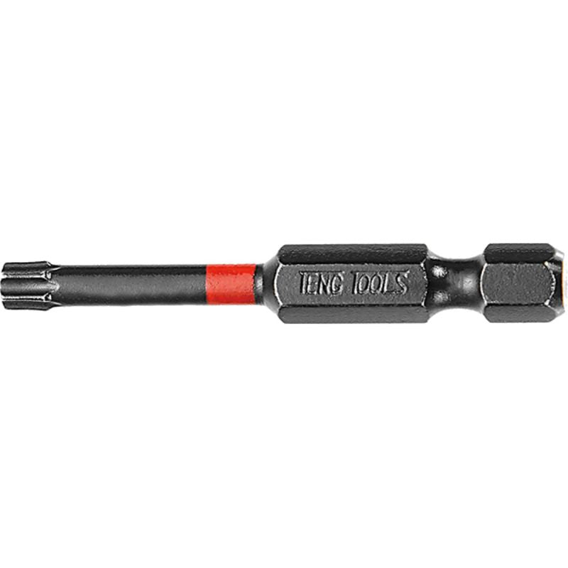 Teng 1/4in TX15 Impact Screwdriver Bit 50mm designed for durability and precision in various DIY and professional tasks.