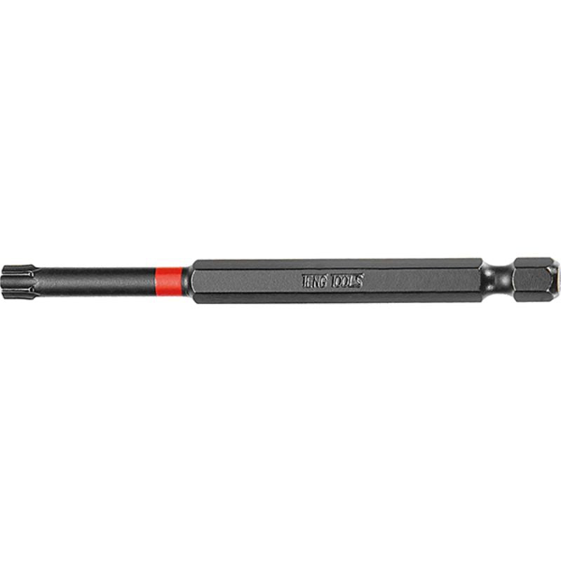 Teng 1/4in TX20 impact screwdriver bit, 89mm long, durable, precision fit for easy use in tight spaces, ideal for professionals.