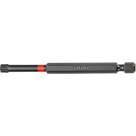 Teng 1/4in TX20 impact screwdriver bit, 89mm long, durable, precision fit for easy use in tight spaces, ideal for professionals.