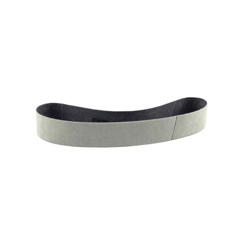 High-performance grey replacement belt for knife sharpening, Ken Onion Edition, equivalent to P220 grit.