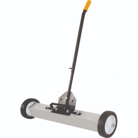 ProEquip 24in magnetic sweeper tool for efficient metal debris pick-up, featuring a durable aluminium body and 610mm reach.