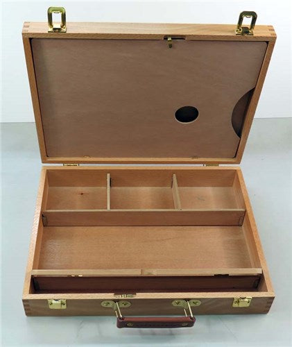 Premium artist box #42, 32.5x41.8.5cm, ideal for organizing and transporting art supplies.