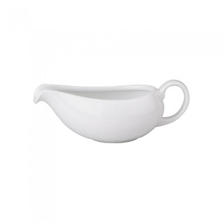 Elegant Royal Porcelain gravy boat (0.35lt) with Chelsea design, perfect for serving sauces and enhancing dining experiences.