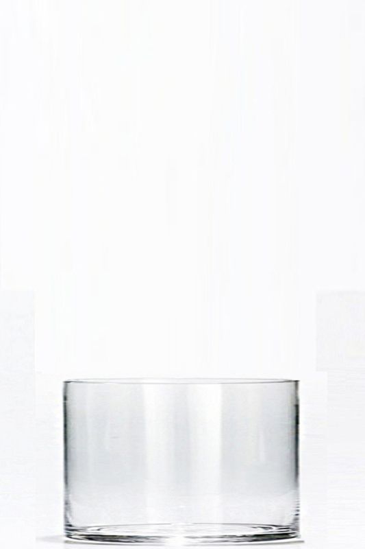 Clear glass cylinder vases set of 24, perfect for floral arrangements, candles, and creative decor displays.