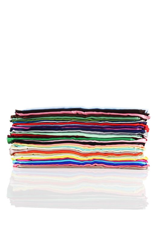 Satin Sash Sample Pack with 22 vibrant colors, perfect for elevating event decor and crafts with a luxurious 88gsm satin finish.