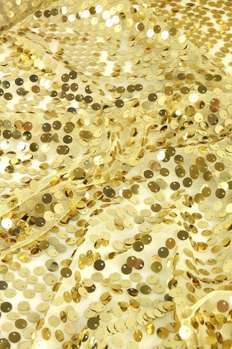Glamorous gold sequin backdrop set of 20, perfect for weddings and events, measuring 130cm x 20m each for stunning decor.