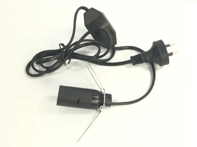 Premium dimmer lead for salt lamps, allowing light level adjustment and enhancing ambiance for any space.