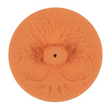 Terracotta incense plate with a detailed Tree of Life design, perfect for meditation spaces or home decor.