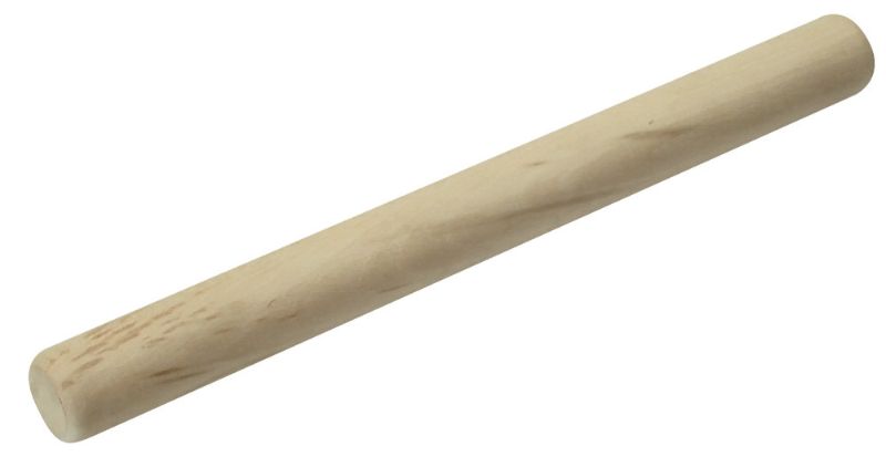 Chef Inox 500mm stainless steel rolling pin, perfect for effortlessly rolling dough for pies, cookies, and pastries.