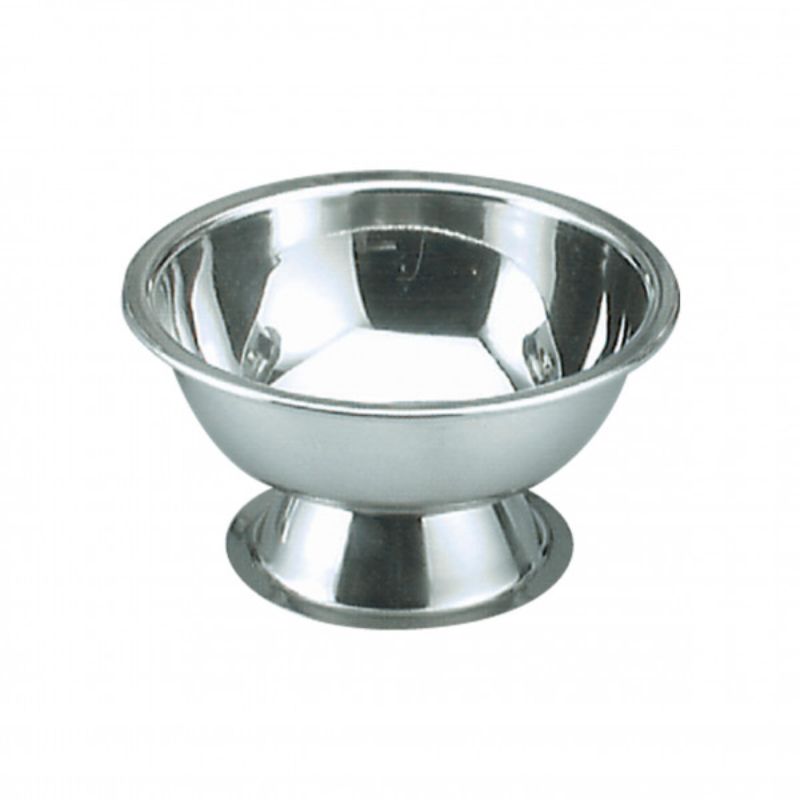 Chef Inox Sundae Cup- Steel Steel 170ml/6oz