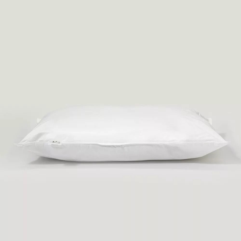 Dream Pillow by DreamGreen, eco-friendly 600g microfiber fill, soft cotton cover, hypo-allergenic, 44cm D x 70cm W.