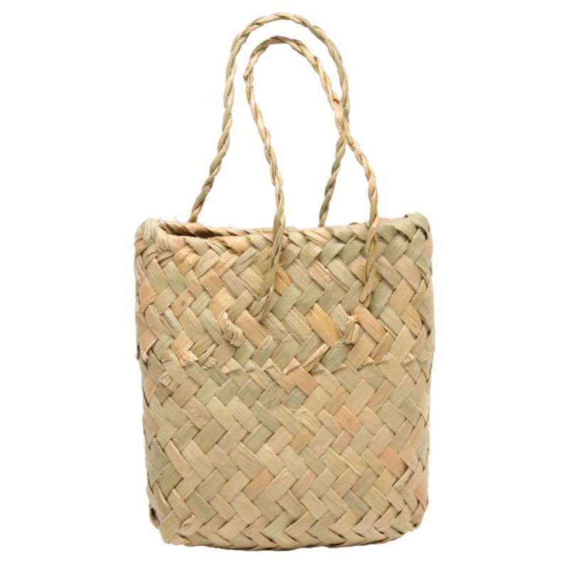 Eco-friendly 10x10cm flax bags, pack of 10, ideal for storage, gift wrapping, and daily essentials. Reusable and biodegradable.