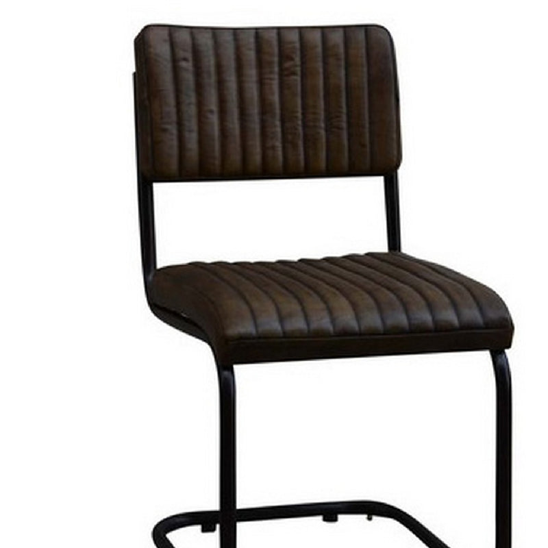 Dining Chair - Leather (84cm)
