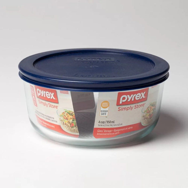Round Bowl with Lid - Pyrex (950ml)