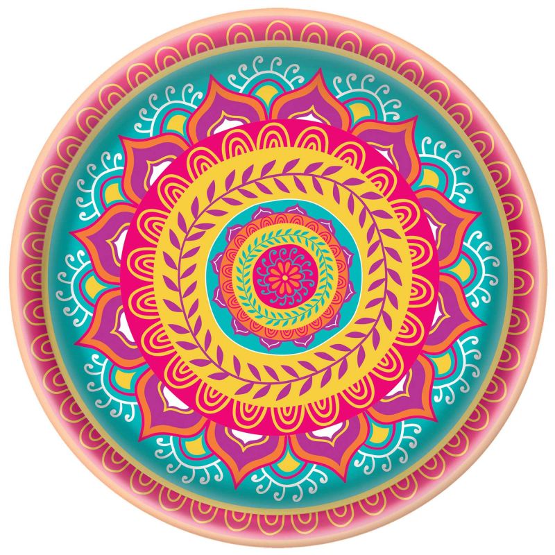 Melamine Platter - Diwali (34cm)