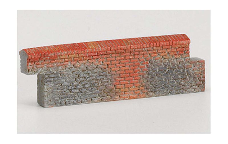 Hornby Brick Walling Straight accessory for model railways, enhancing layouts with realistic brick detail and durability.