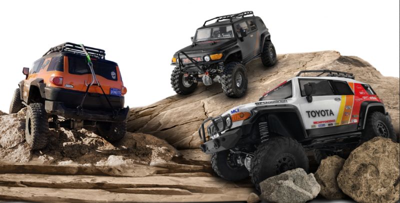 Radio Control Builder Kit featuring 4WD off-road truck, all-metal drivetrain, advanced suspension, and customizable body options.